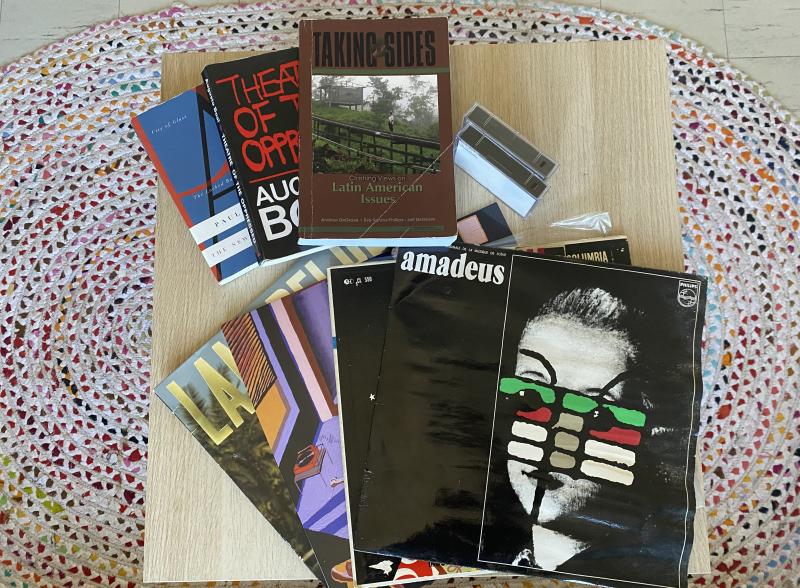 唱片、书籍和磁带