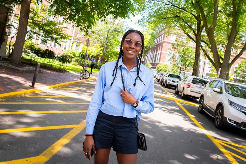 Janae Strickland '19 portrait