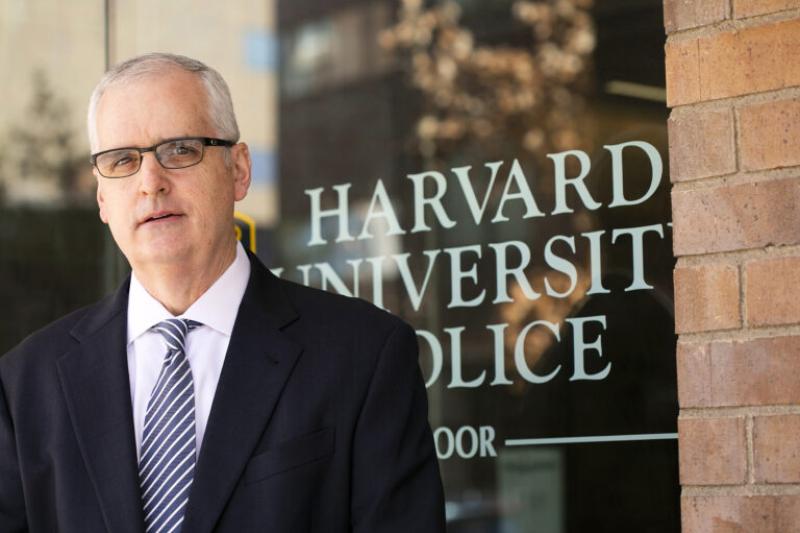 “I’ve been meeting with students, faculty, and staff from across the University to give them a sense of who I am and what I’m hoping to accomplish,” said Denis Downing, the interim police chief for HUPD.