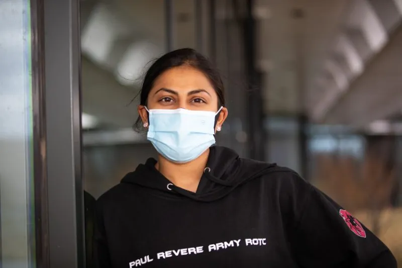 “I believe that I can make a difference. I have the right mix of discipline, empathy, and desire to be a good leader for my soldiers,” said Gayatri Balasubramanian.