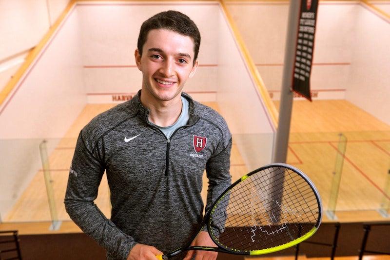 Sam Scherl ’22, a co-captain of the men’s squash team, grew frustrated when he was unable to offer a testimonial on the website of a former coach.