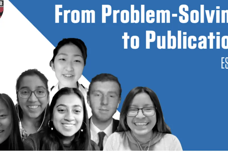 Students discuss how they turned their class project for ES96: Engineering Problem Solving and Design Project, into two papers that were recently published in the Journal of Occupational and Environmental Hygiene.