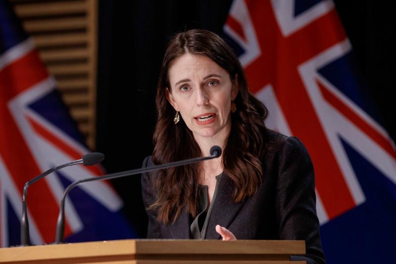 New Zealand Prime Minister Jacinda Ardern, pictured at a press conference late last year, has earned international acclaim for her response to the pandemic.