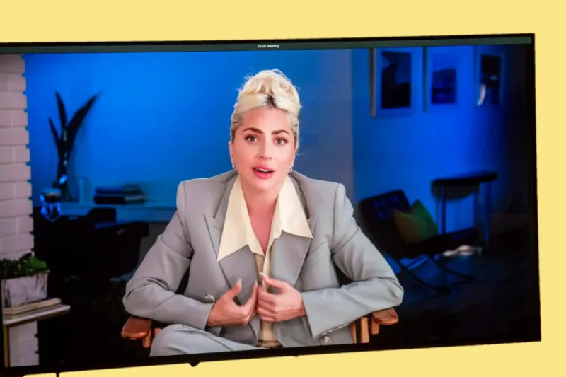 lady gaga on zoom
