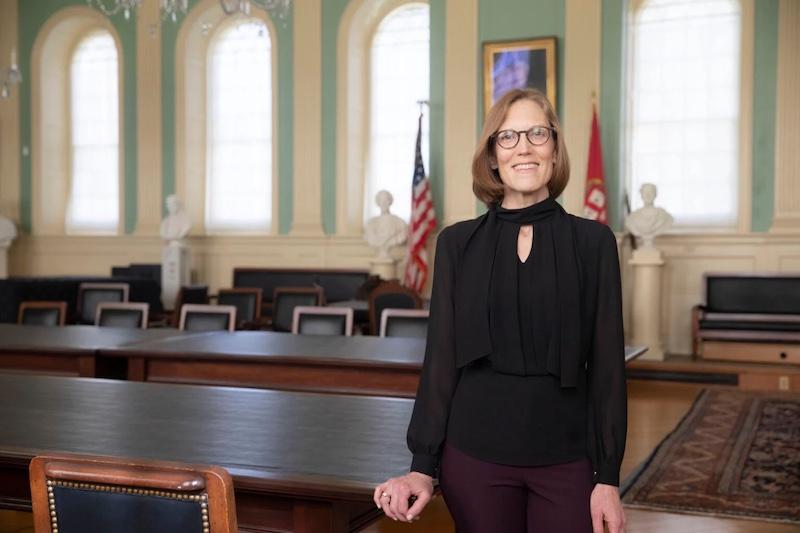 “We aim to inclusively engage the entire alumni community across disciplines, decades, Schools, and geographies. It’s a collaborative endeavor …,” says Allyson Mendenhall ’90, M.L.A. ’99, the incoming HAA president.