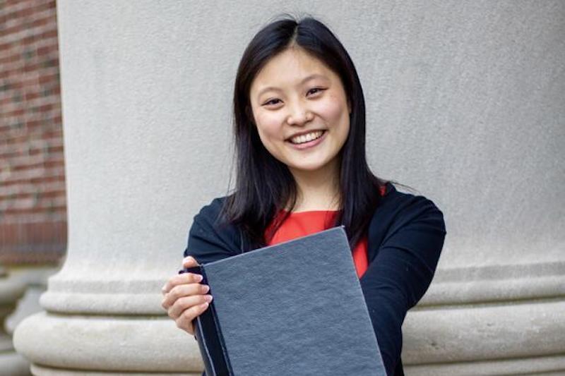 Emily He, S.B. &#039;22, developed a novel enzyme deliver platform for people with bleeding disorders for her senior capstone project.
