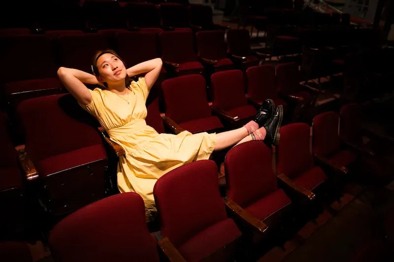 “I’ve definitely learned how to value my time, which is an excellent life lesson,” says Emma Eun-joo Choi ’23, who hosts “Everyone & Their Mom.”
