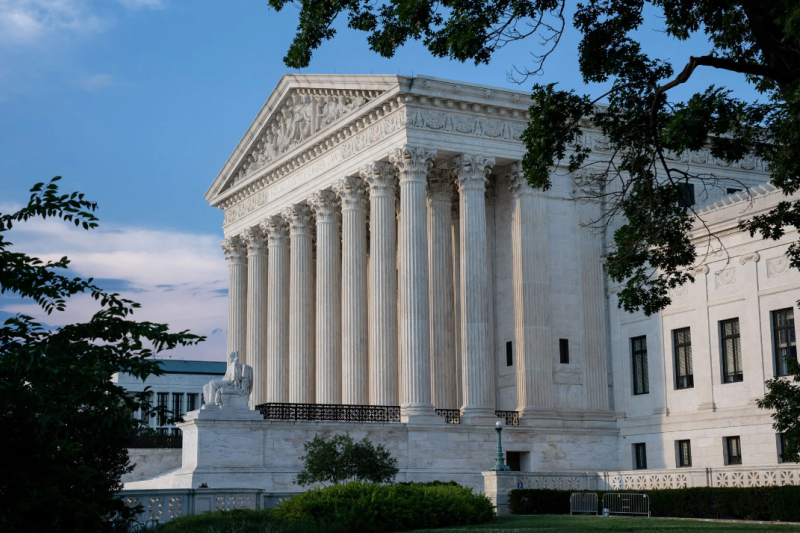 exterior of supreme court. J. Scott Applewhite/AP Photo
