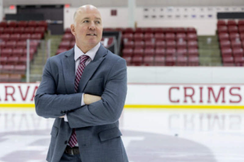 Ted Donato is the Robert D. Ziff  ’88 Head Coach for Harvard Men’s Ice Hockey.