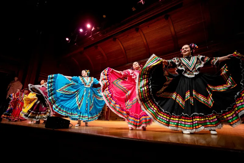 RAZA Ballet Folklórico performs at Sanders Theatre.