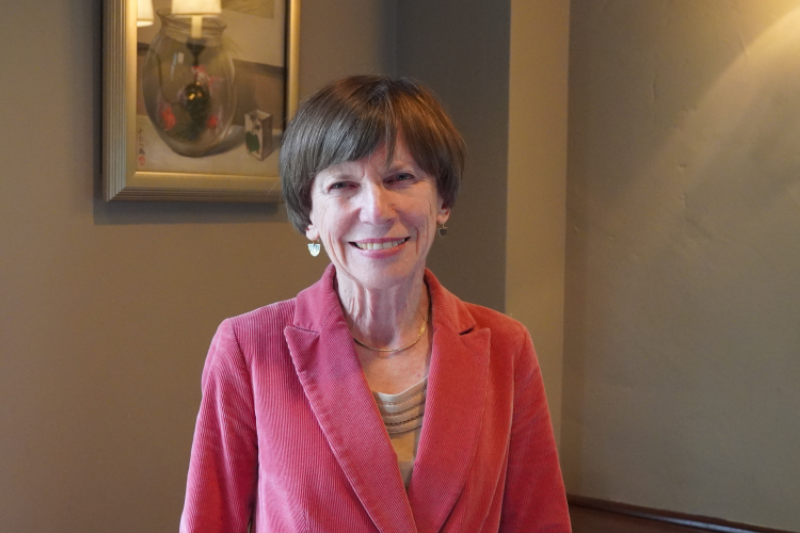 James Loeb Professor of Classics Kathleen Coleman was honored as the inaugural recipient of the Faculty Prize for Excellence in General Education on May 7.