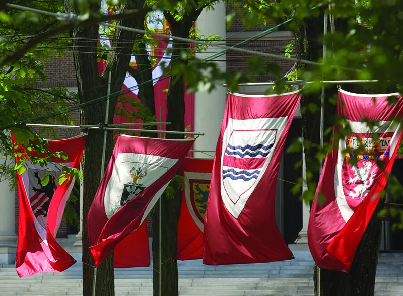 Commencement banners
