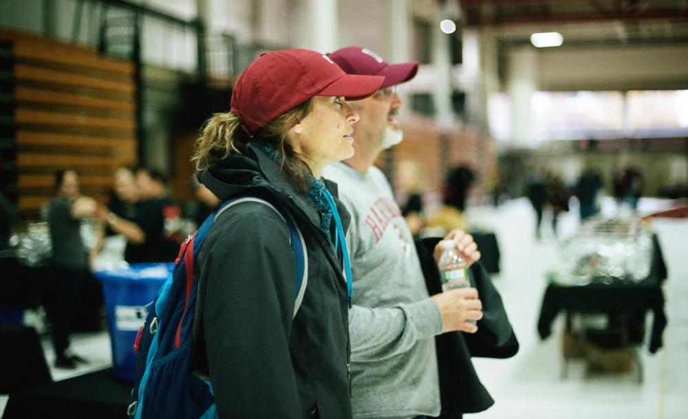 Parents attending freshman family weekend 