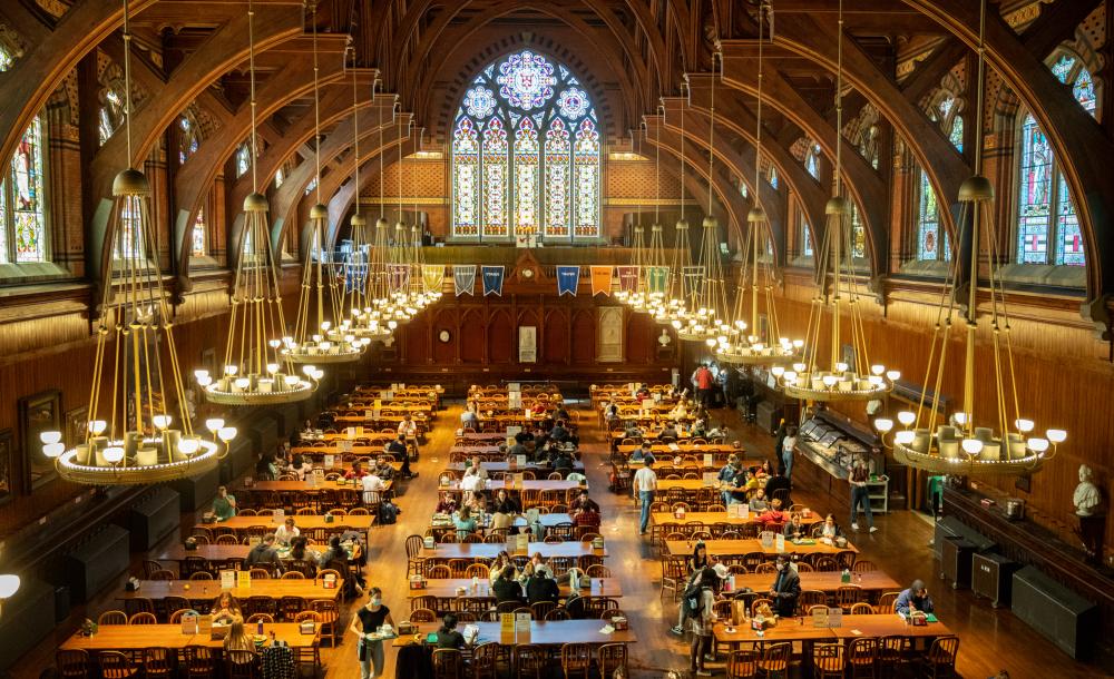 Aerial View of Annenberg Hall