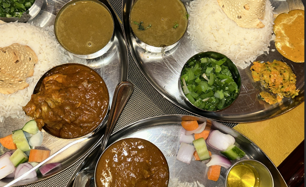 Thali from Chulo Restaurant