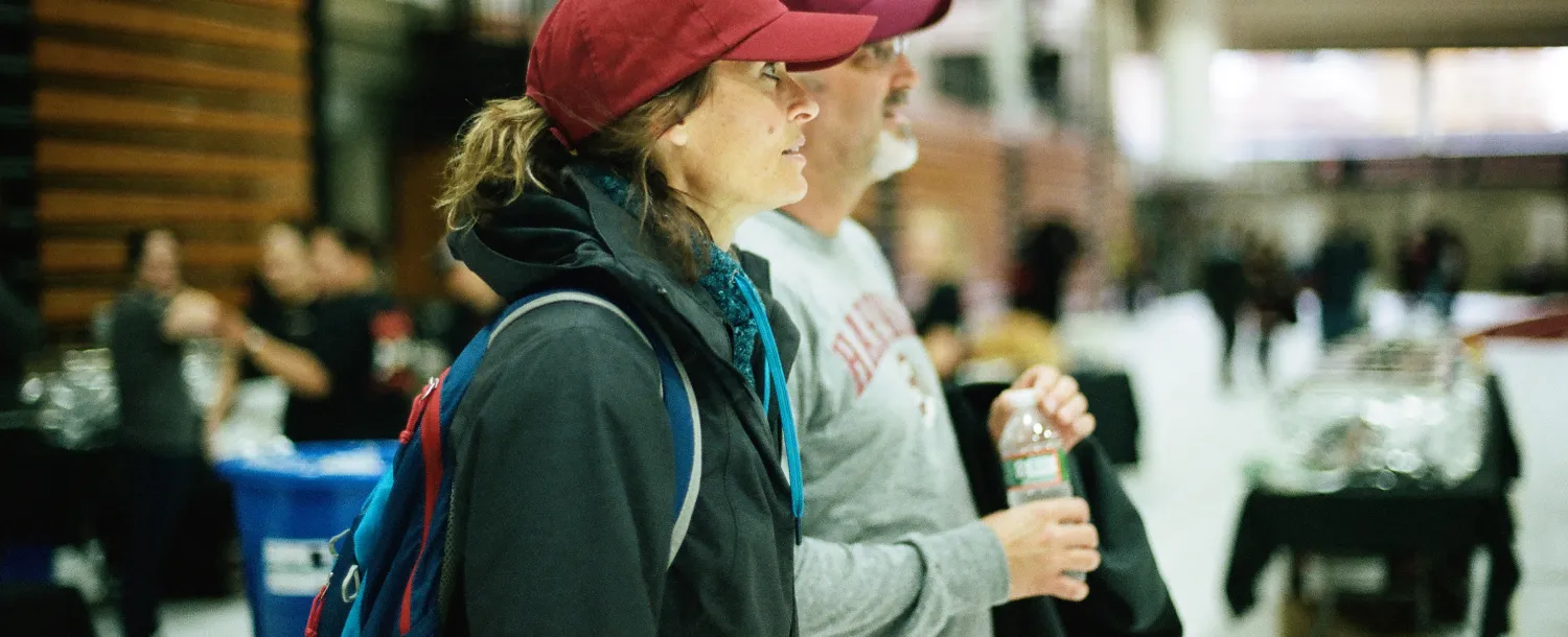 Parents attending freshman family weekend 