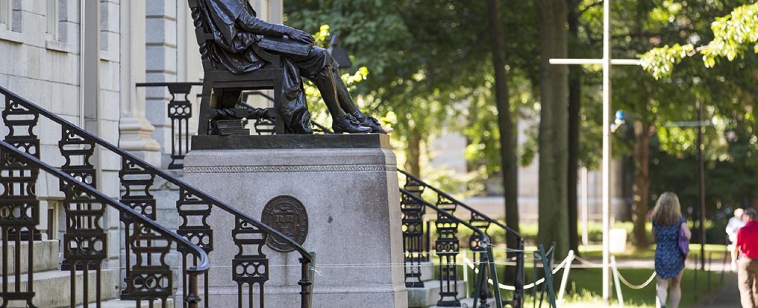 John Harvard Statue