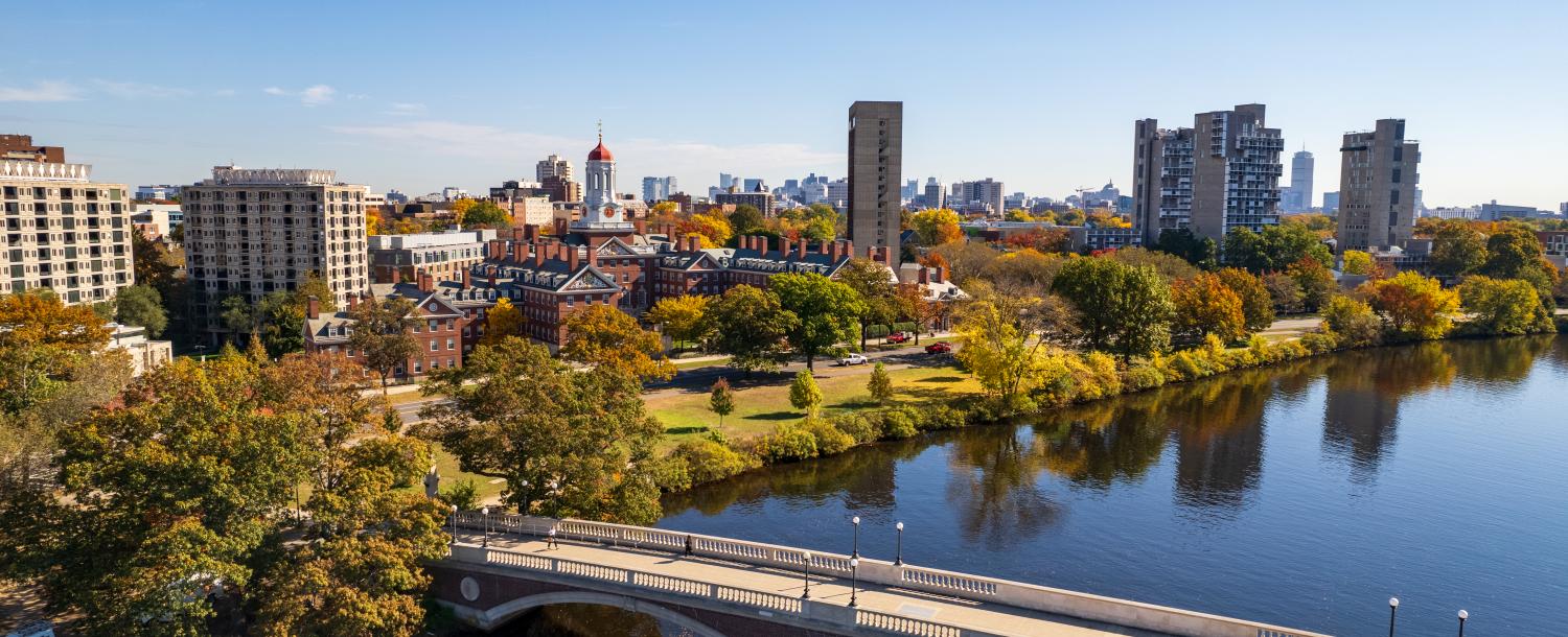 View of Harvard Dorms from Charles River