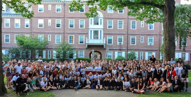 Kirkland House all residents photo during opening days 2018