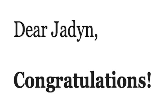 A screenshot I took from my college admissions decision from Harvard.