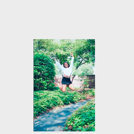 A dancer jumping in the air