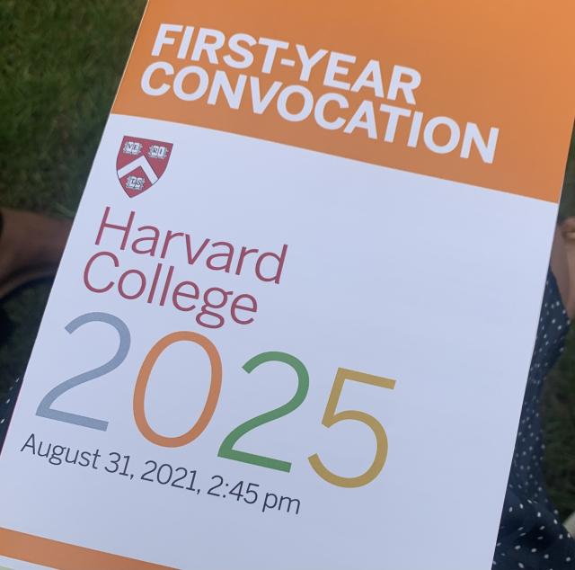 The brochure given to us on Convocation, a day before the start of classes