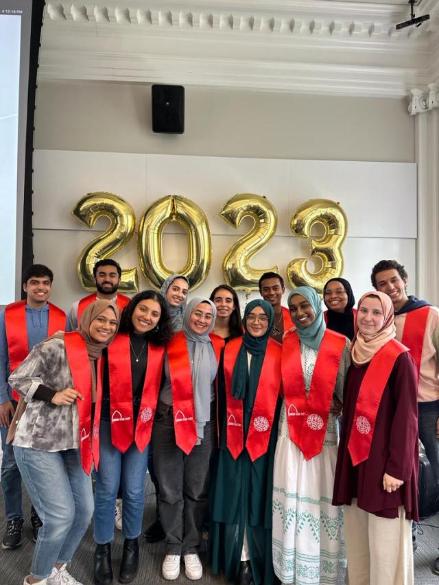 Seniors at the Harvard Islamic Society Send Off