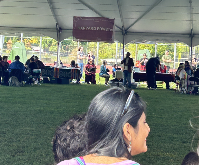 Harvard Powwow Dance Area