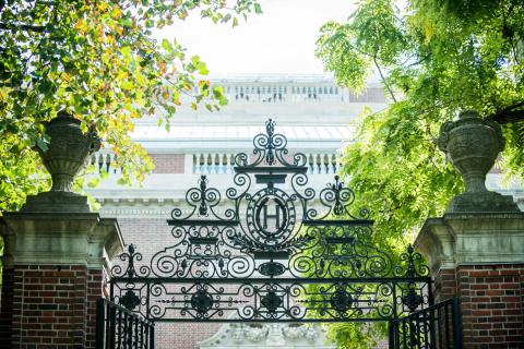 Gates of Harvard Yard