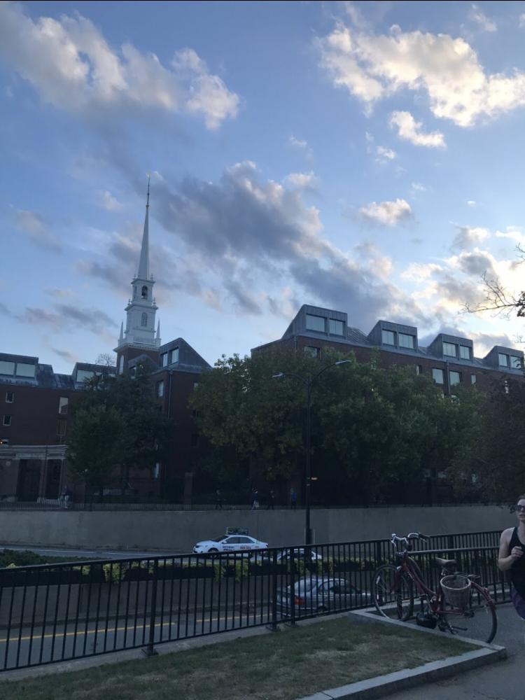 student tour of harvard