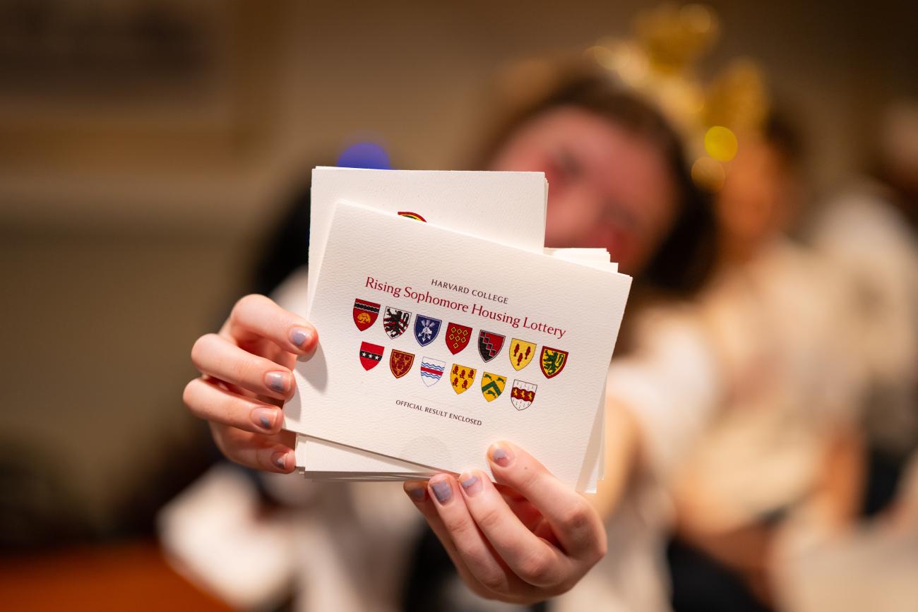 A closeup of the official 2026 Housing Day Lottery letter.