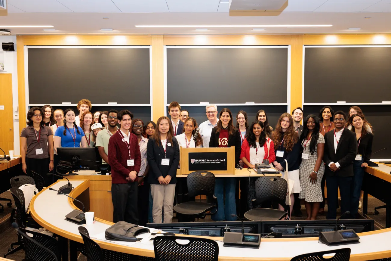 A group photo of all the participants inside the classroom.