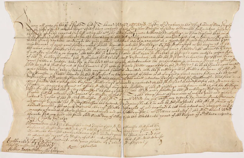Bequest of Ann Radcliffe