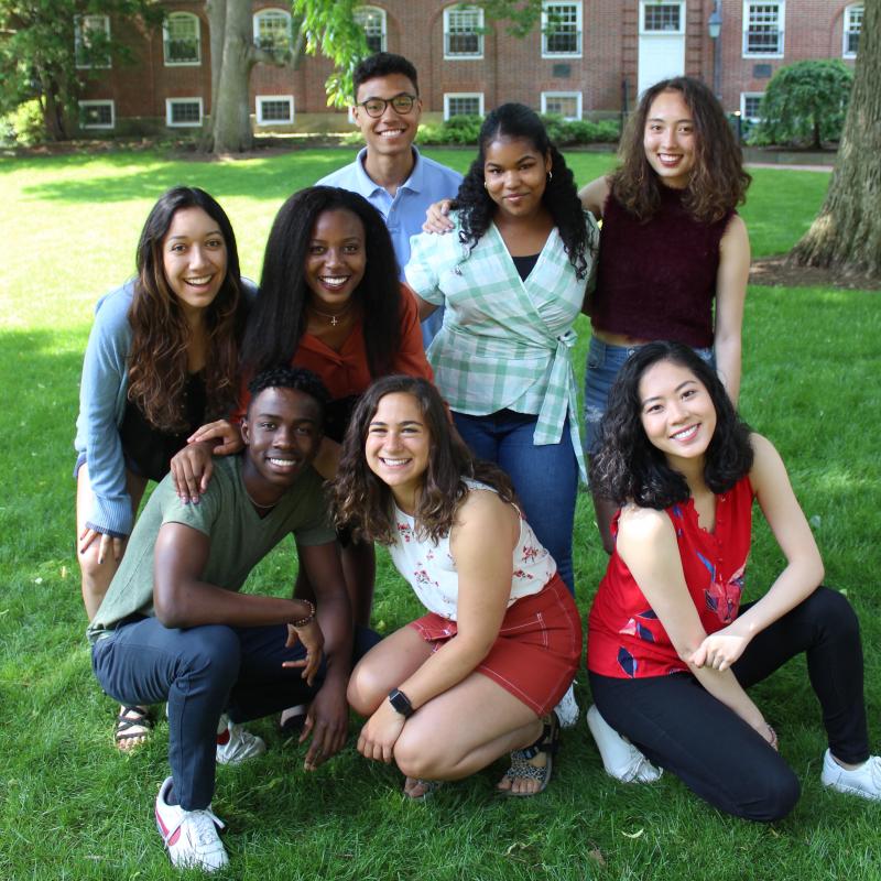 Eight Harvard students