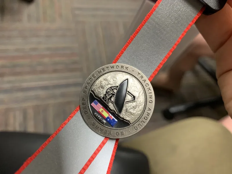 Apollo Anniversary Pin