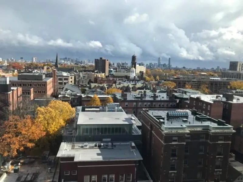 Cityscape of Cambridge 