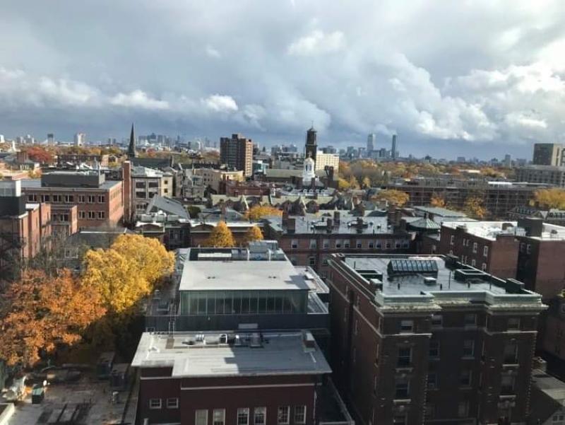 Cityscape of Cambridge 