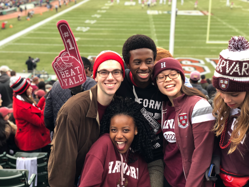 One of my favorite pictures! My friends and I during the 2018 game at Fenway Park