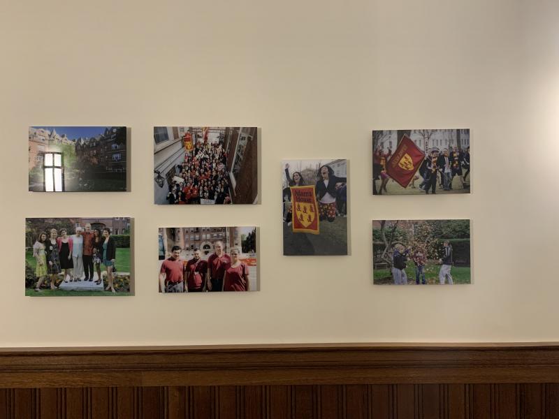 Pictures of former Adams House students participating in house wide events over the years