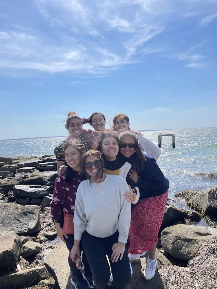 All my favorite ladies in the Student Advisory Committee during our leadership retreat