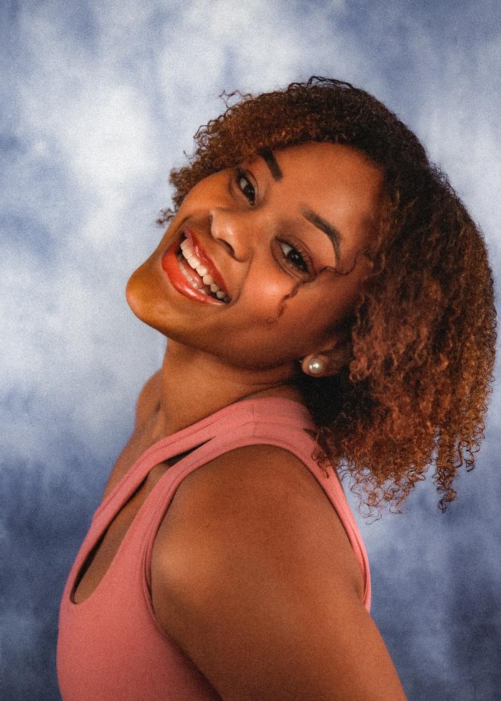 Photo of female student smiling