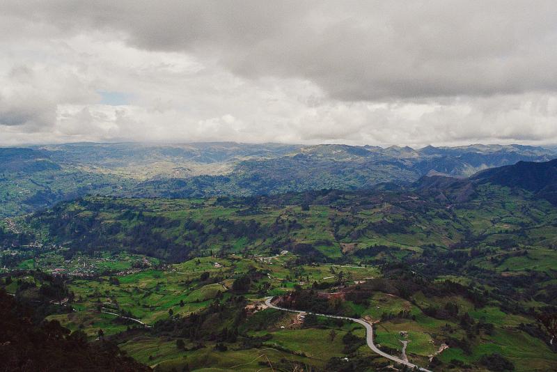 A veiw of the Andes Highlands