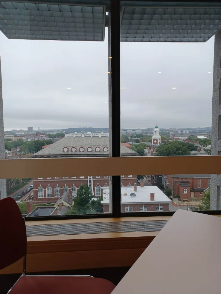 View of buildings from the Smith Center