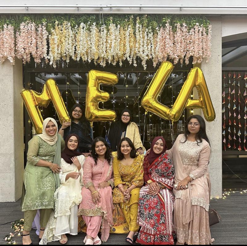 Members of BASHA at the Mela