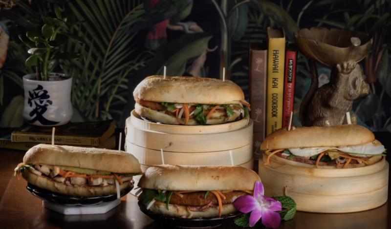 Banh Mi and Pineapple Bao from Wusong Road