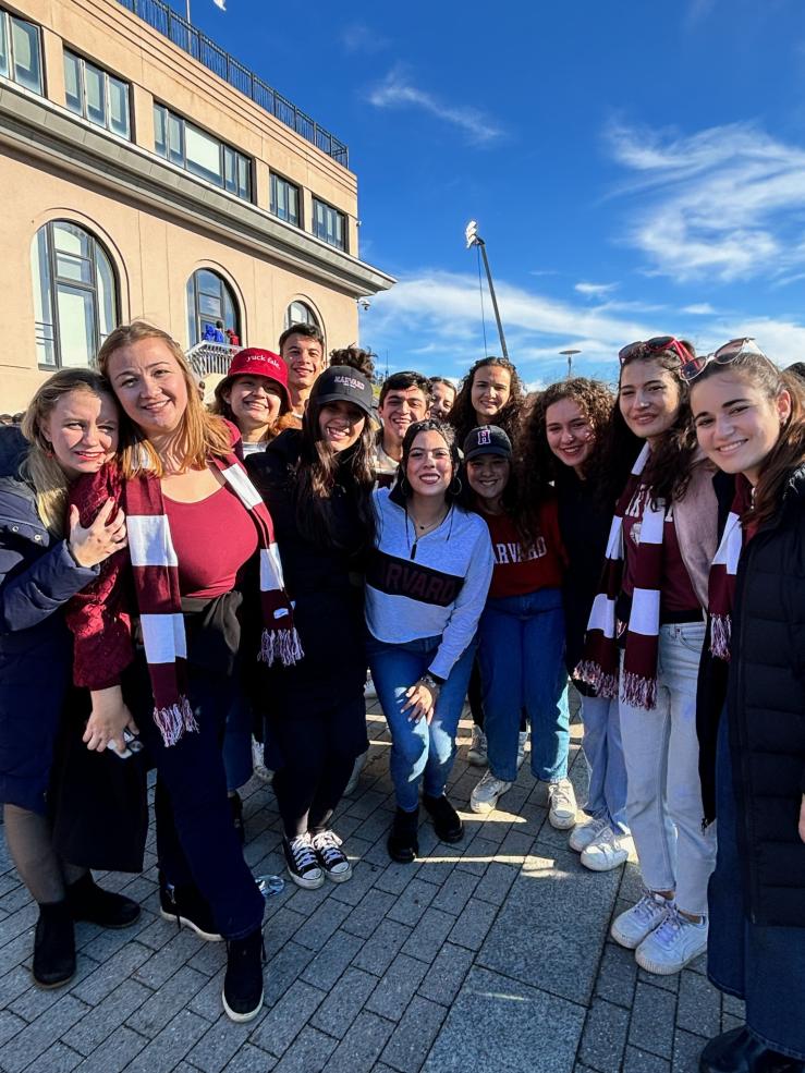 Group picture at Harvard Yale 2023