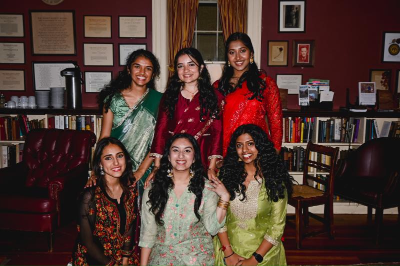 Hana Rehman and the executive team that organized Sur Sagar.