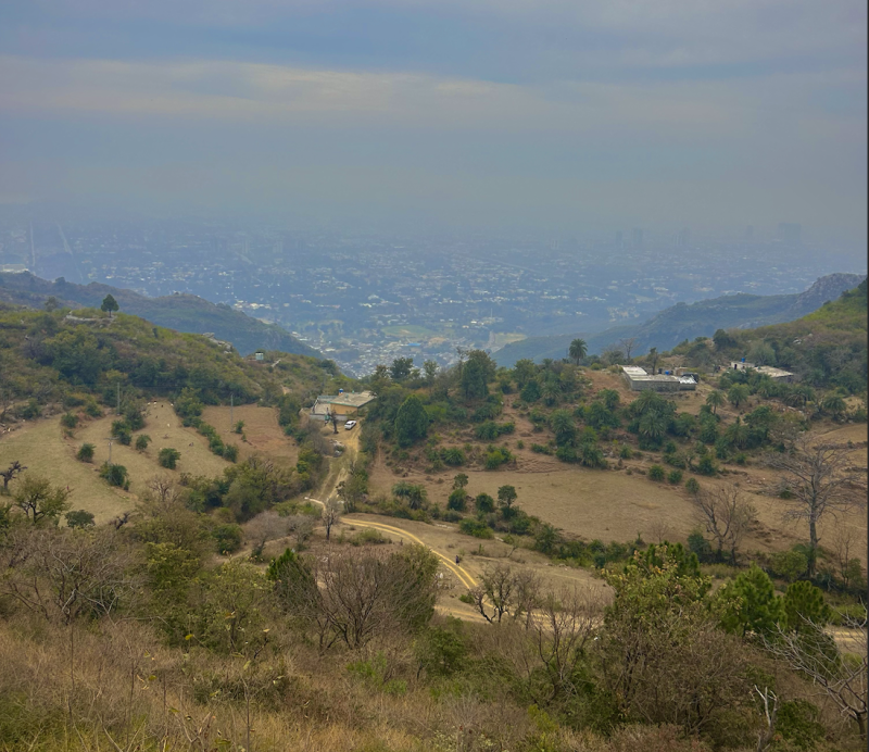 View from Monal Restaurant