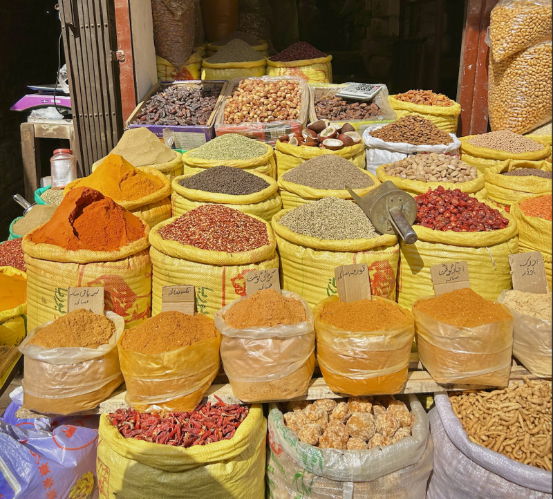 Spices in the Walled City of Lahore