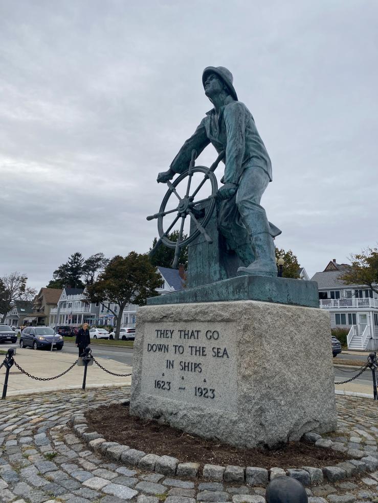 Man at the Wheel/Gloucester Fisherman's Memorial 